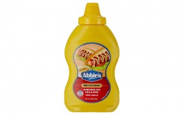 Abbie's Mustard American Yellow   Bottle  225 grams